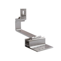 Prior PV roof hook aluminum 4-way adjustable