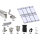 Prior PV pitched roof mounting set 2x4 solar modules