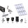Prior PV pitched roof mounting set black 3x4 solar modules