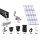 Prior PV pitched roof mounting kit black 4x4 solar modules